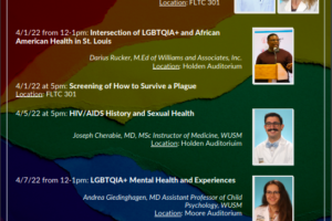 WUSM LGBTQmed: LGBTQIA+ Health Week